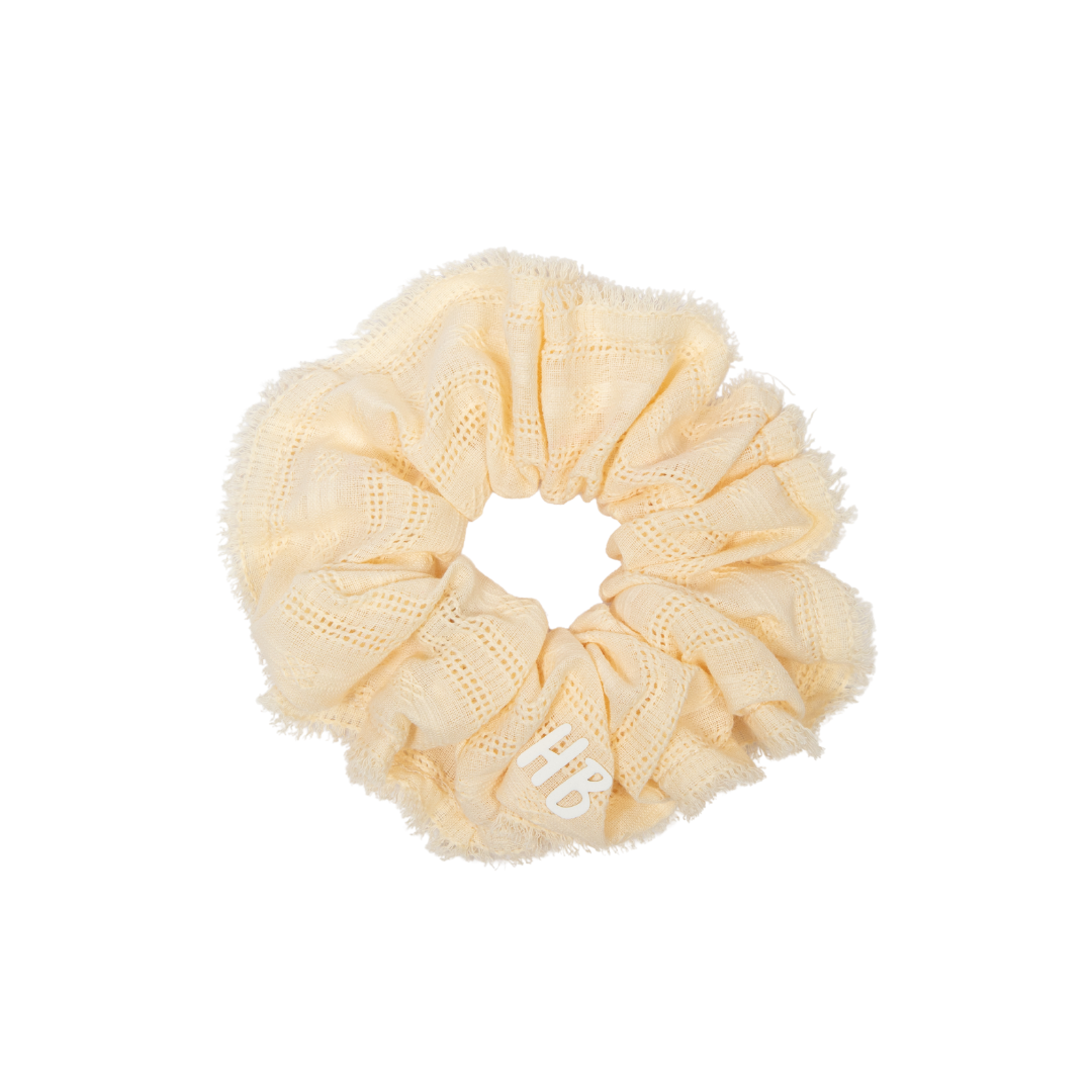 pony scrunchie thin eyelet