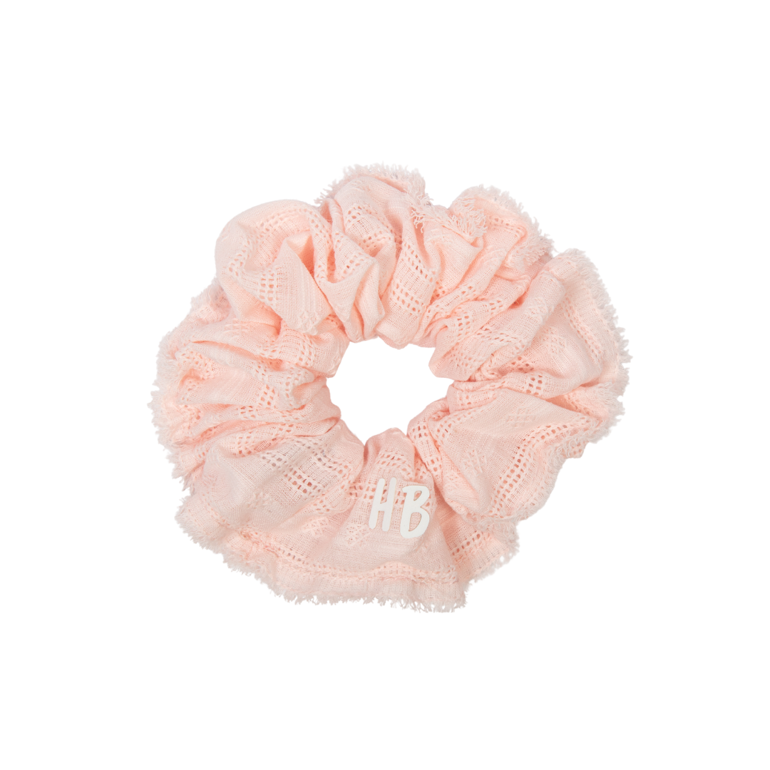 pony scrunchie thin eyelet