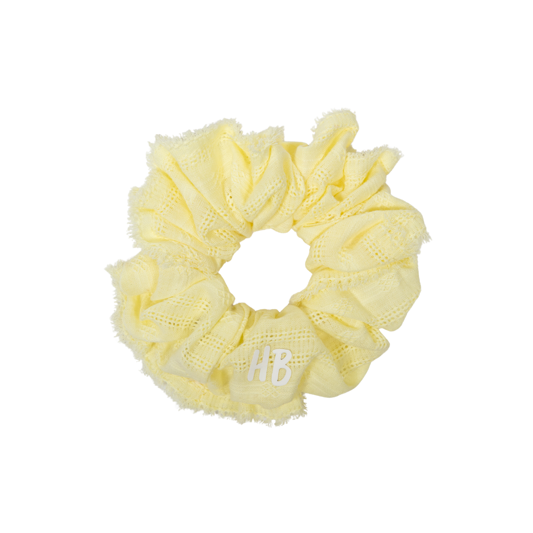 pony scrunchie thin eyelet