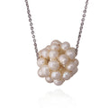 necklace pearl cluster