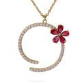 necklace gap circle outline