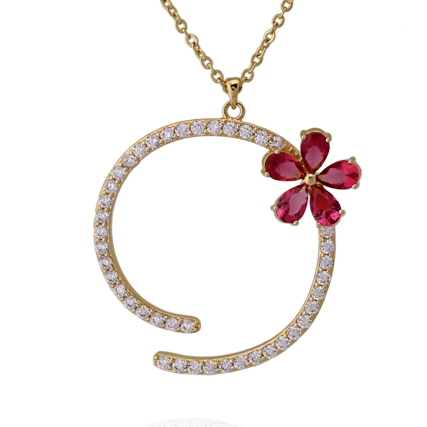 necklace gap circle outline