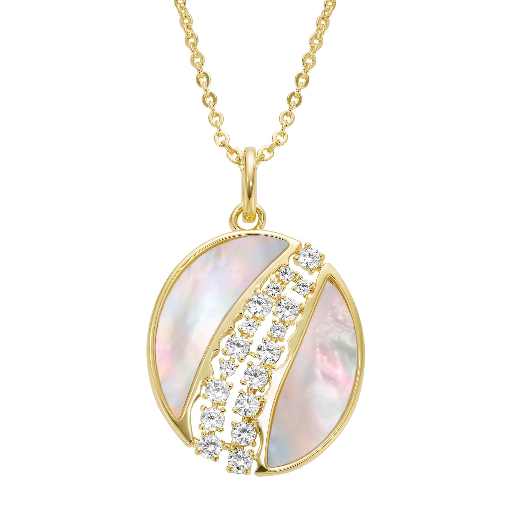 necklace falling stones mop