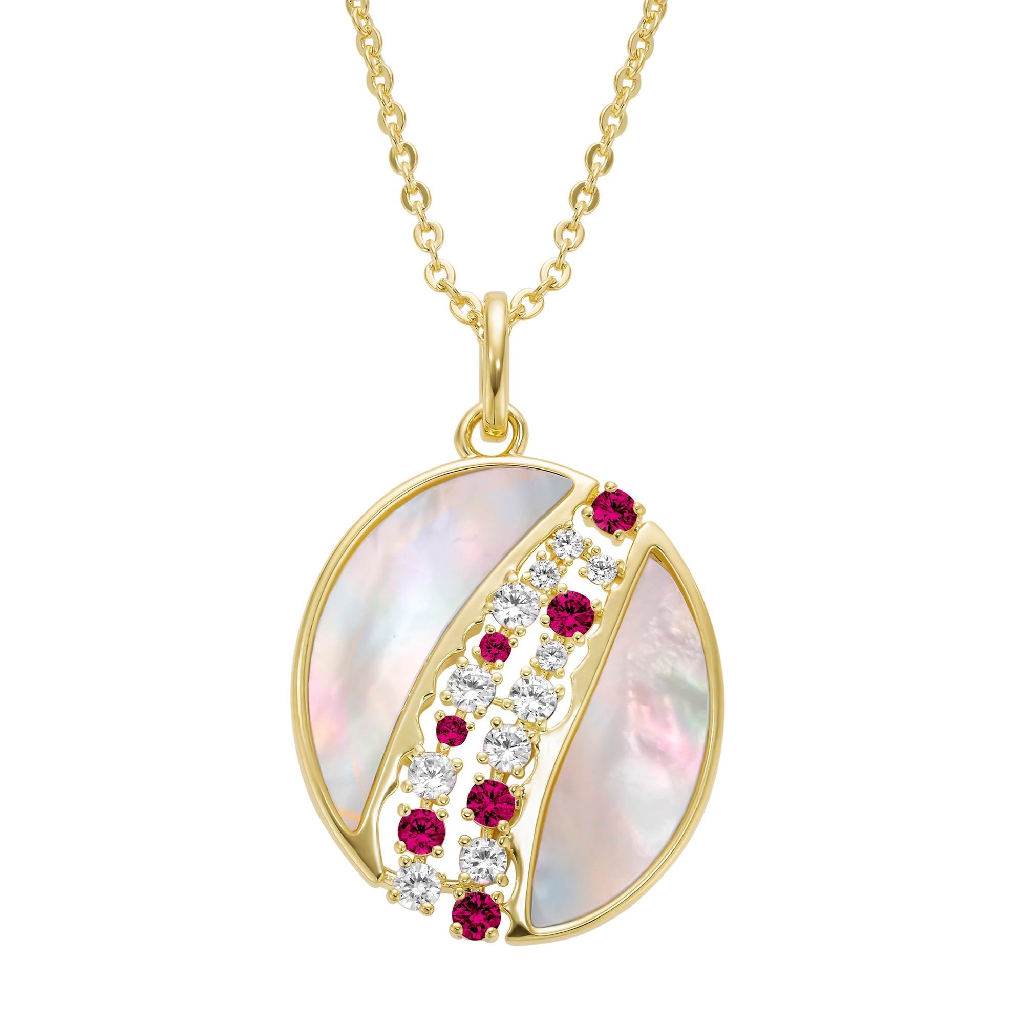 necklace falling stones mop