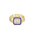 ring baguette rectangle