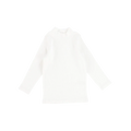 top l/s mockneck ribbed