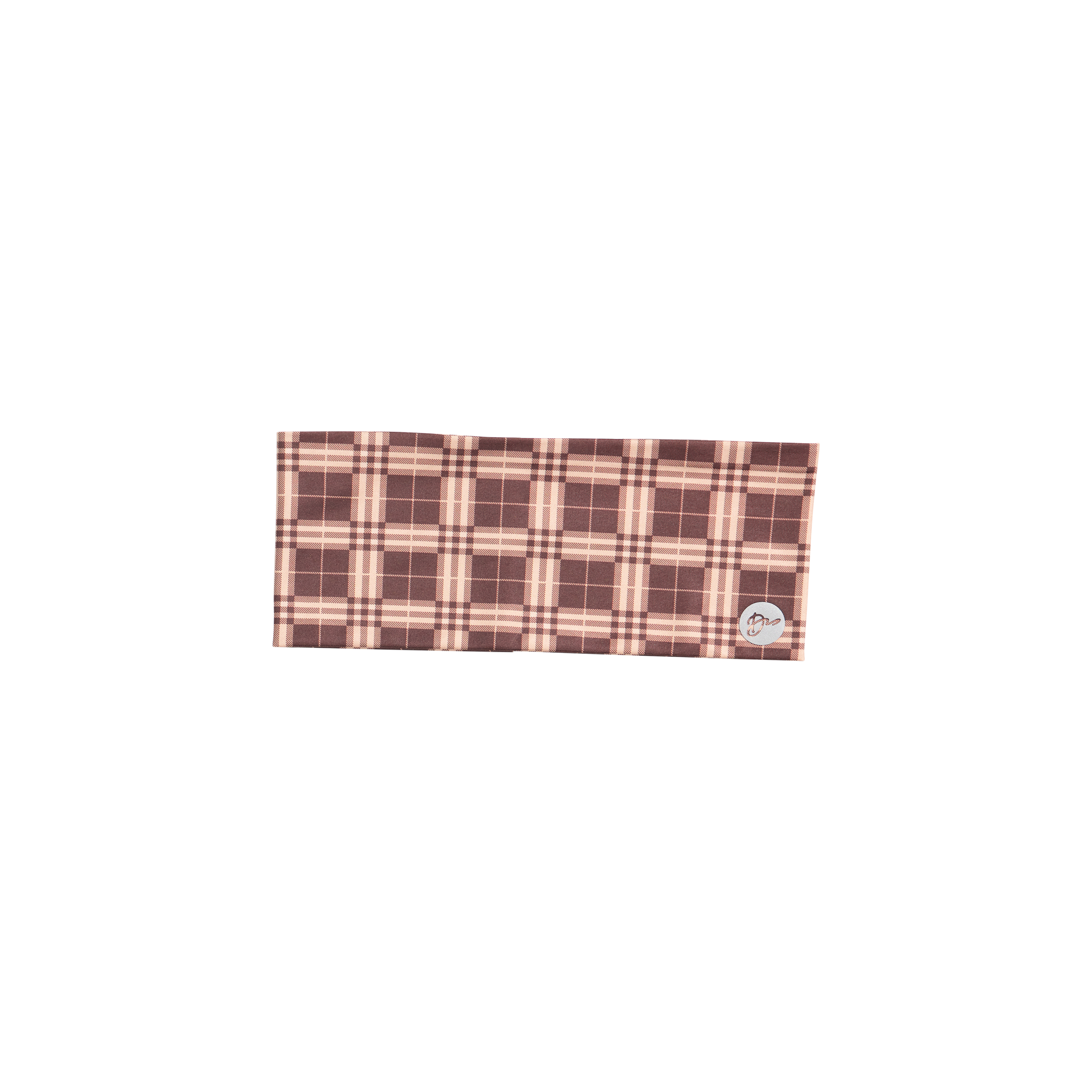 headwrap mesh plaid