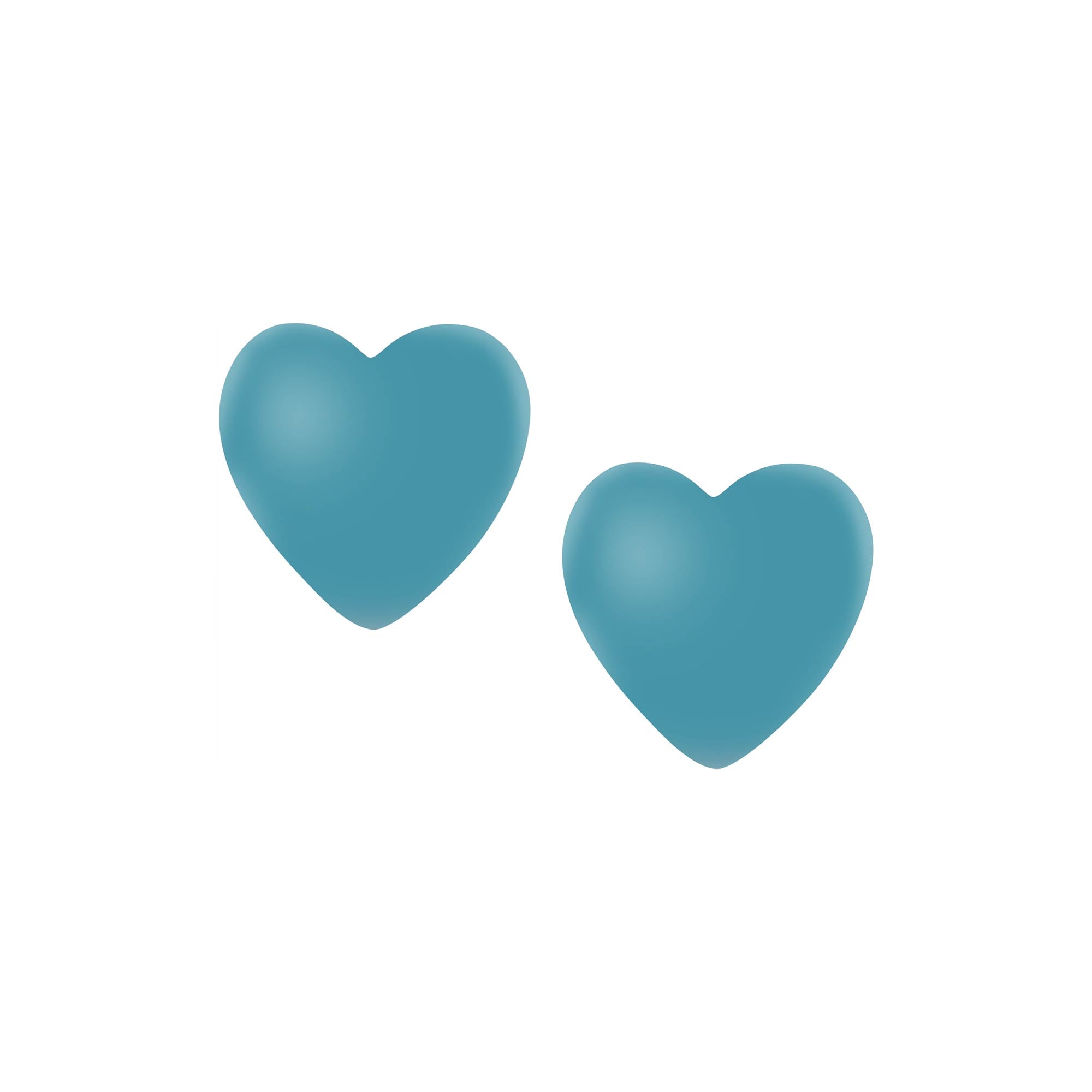 earring stud heart