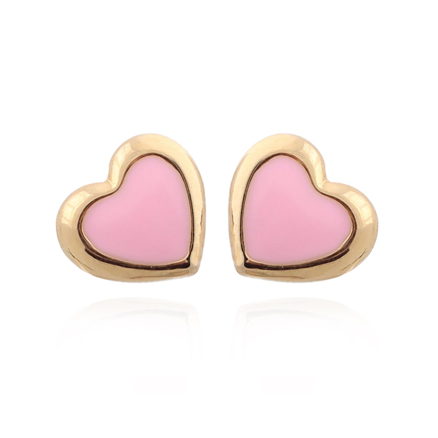 earring stud solid enamel