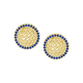 earring stud mesh dome