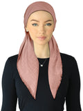 headscarf closed back pretied adjustable