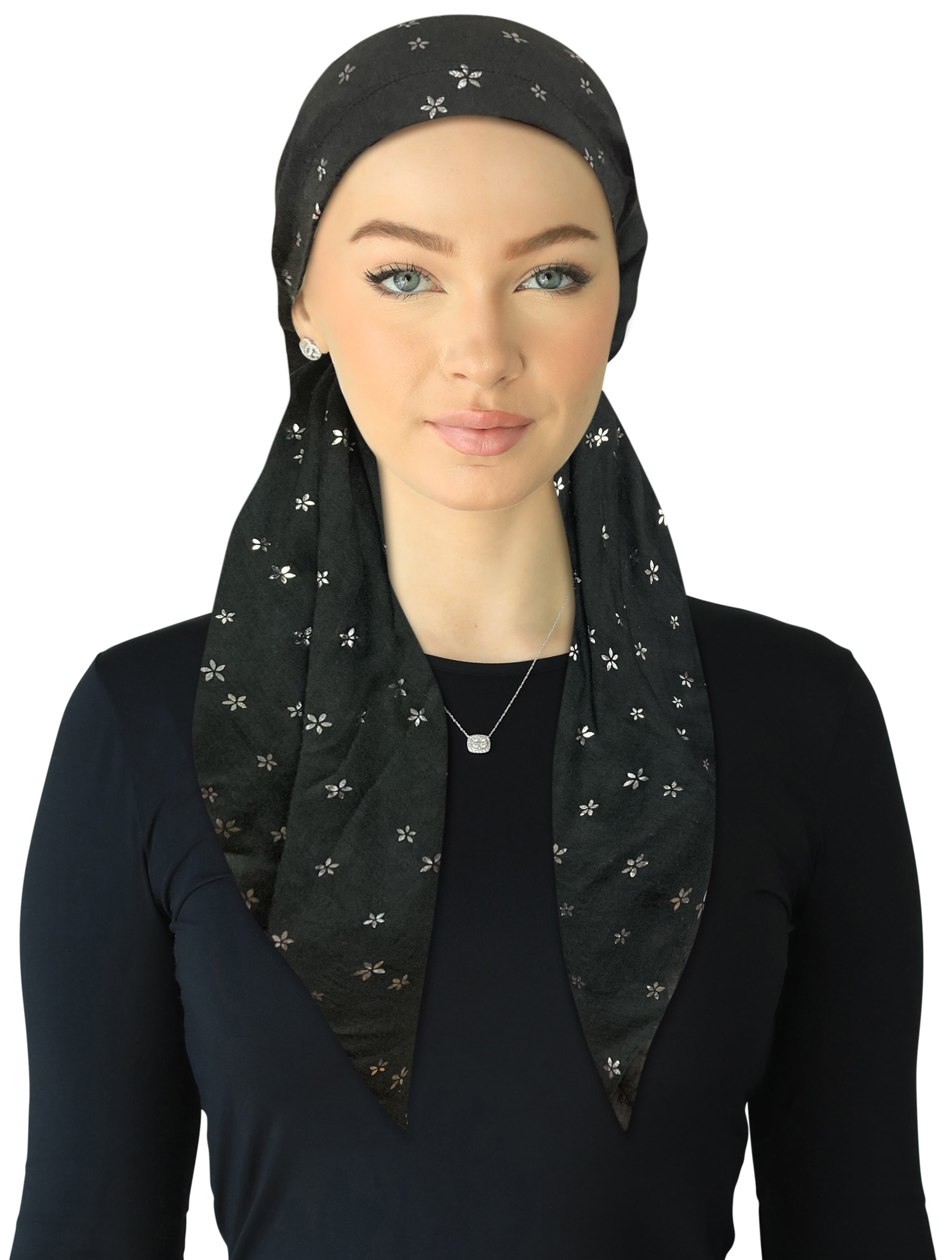 headscarf closed back adjustable