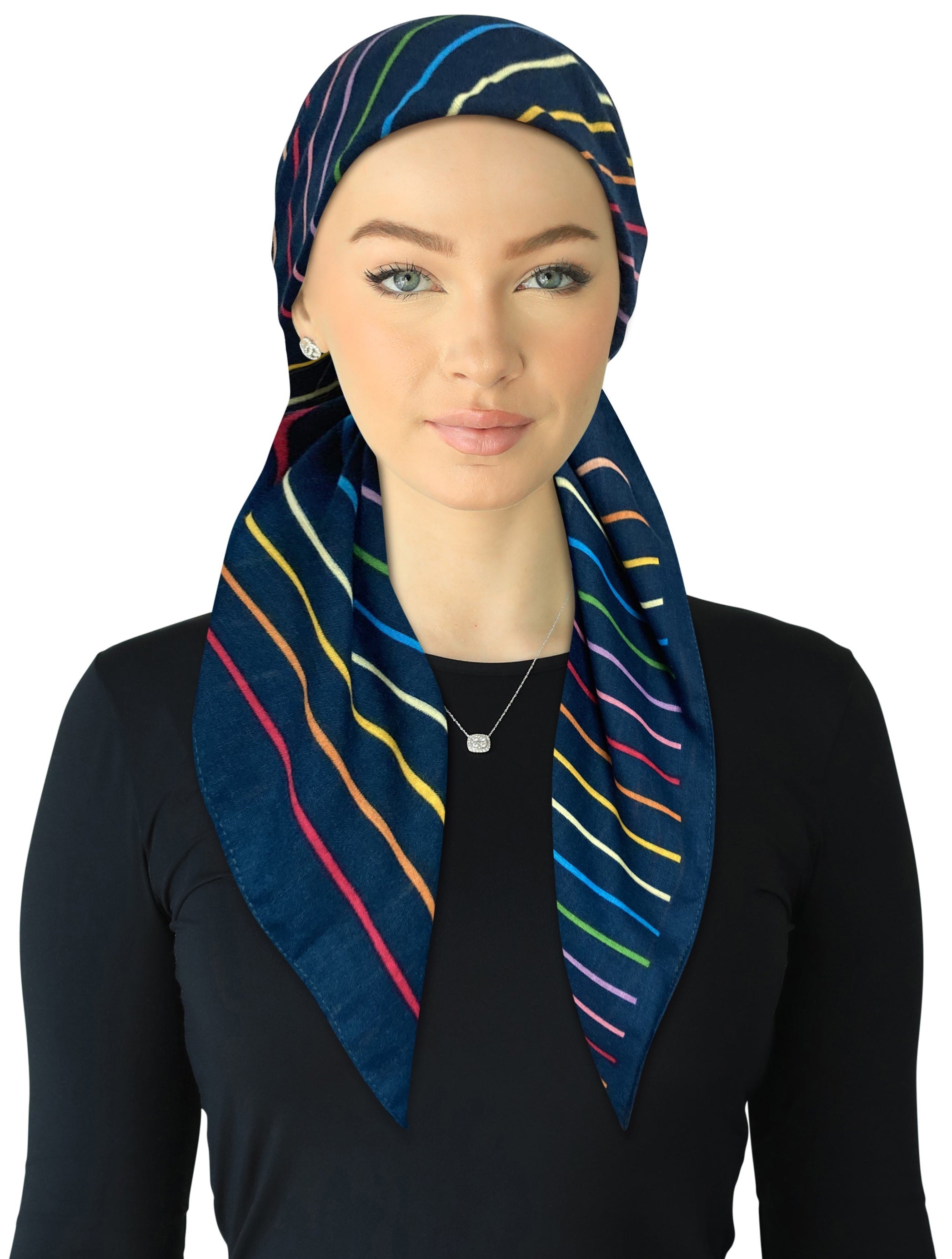 headscarf closed back adjustable
