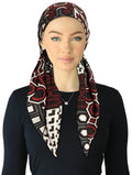 headscarf closed back adjustable