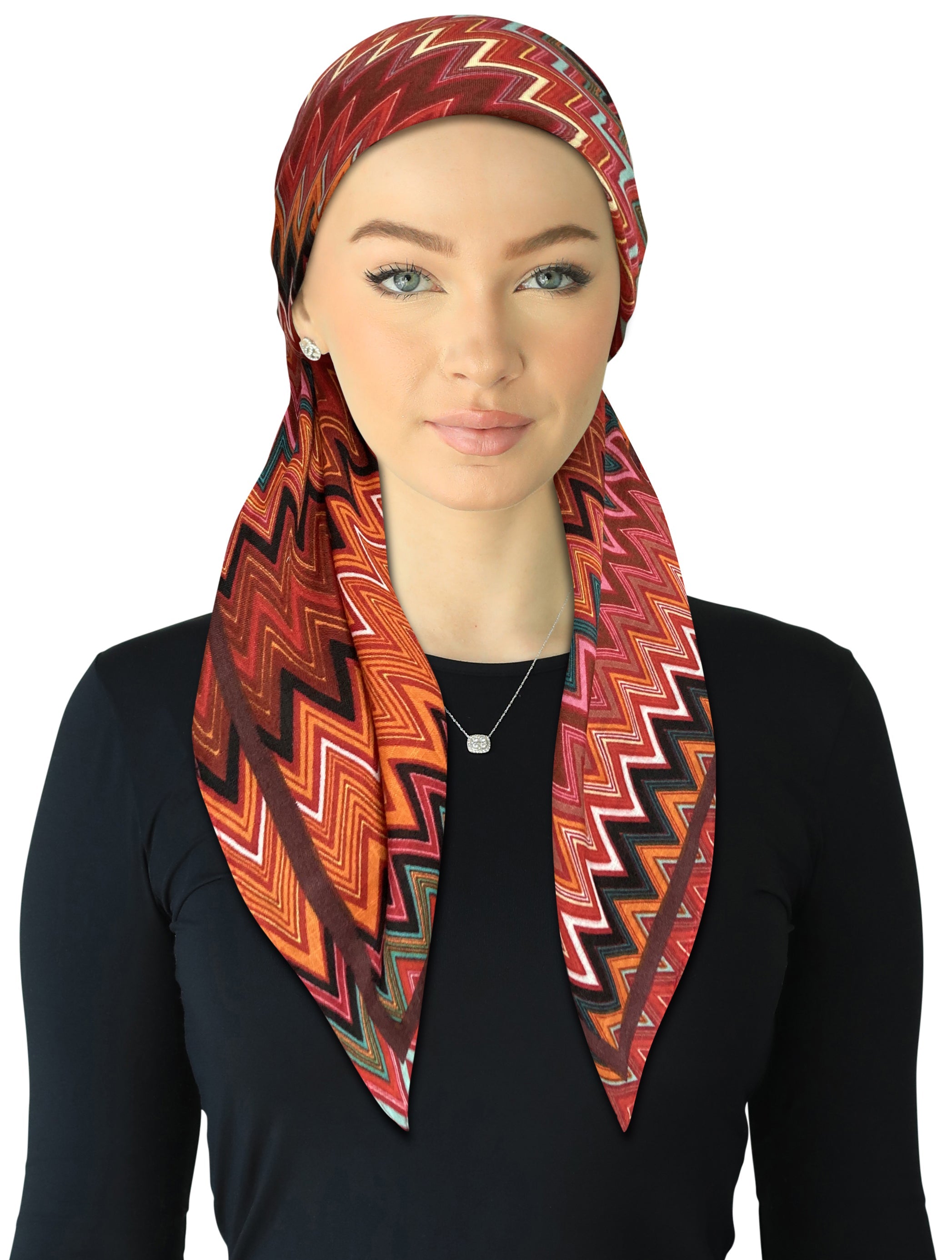 headscarf closed back adjustable