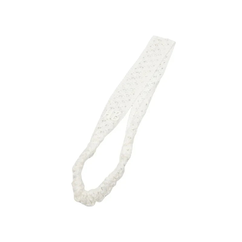 sweatband crochet ribbon