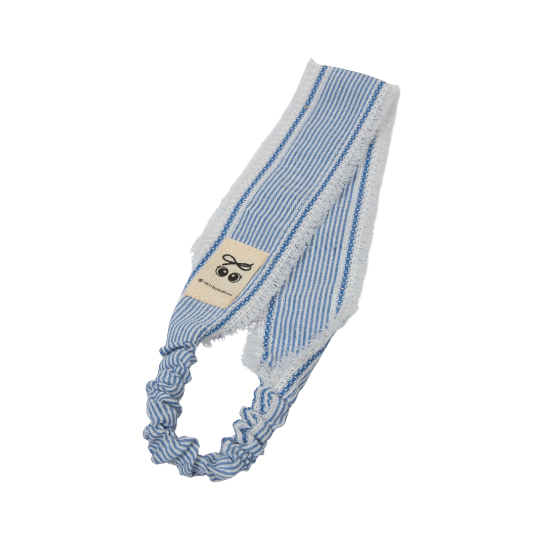 sweatband pin stripe and gingham with edge