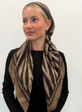 headscarf open mock leopard