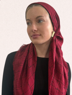 headscarf open outline box