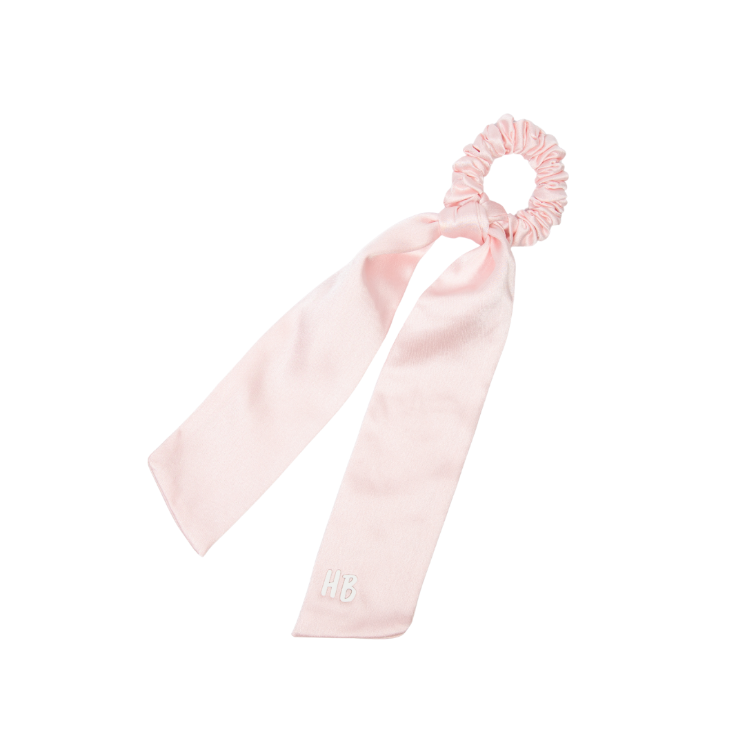 hair tie scrunchie satin