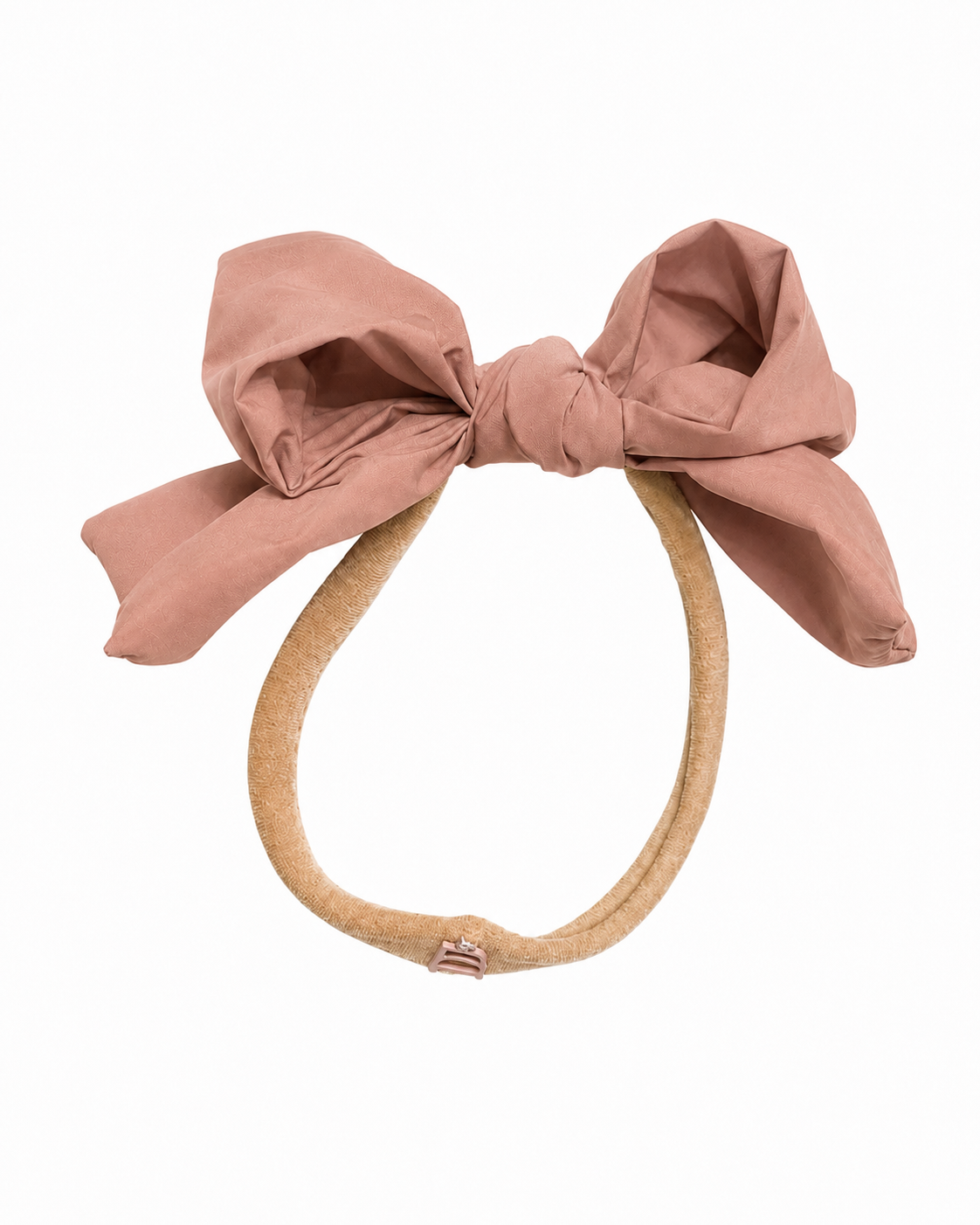 sweatband taffeta winter edition dressy bow