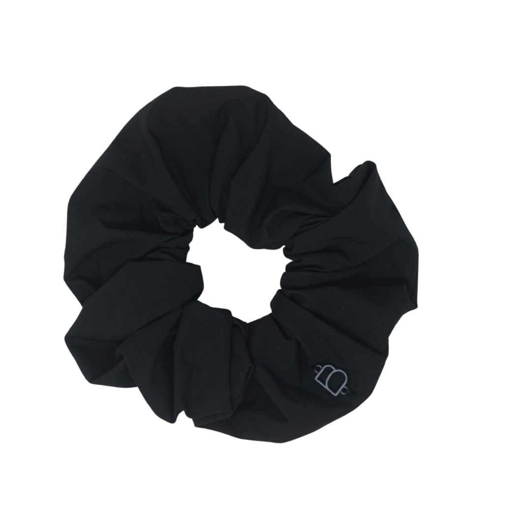pony scrunchie oversized taffeta winter edition