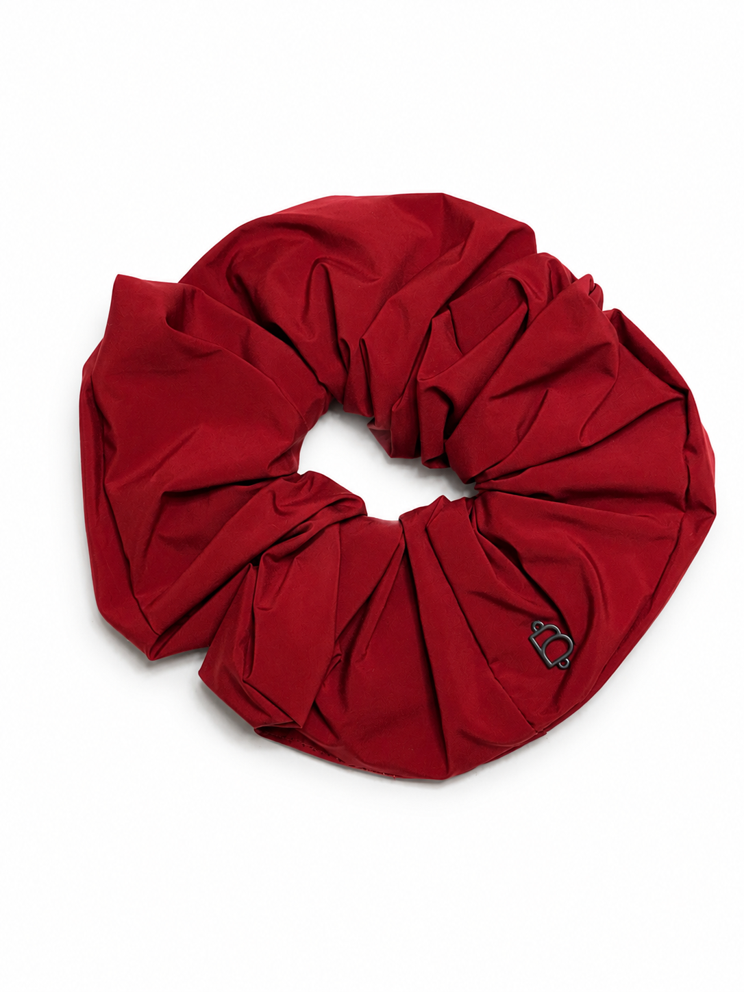 pony scrunchie oversized taffeta winter edition
