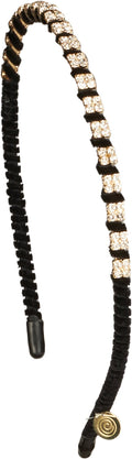 headband winter rhinestone satin single
