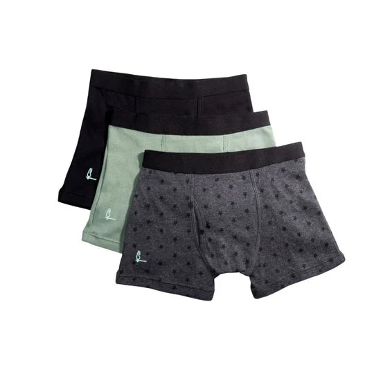 boxers 3pk ribbed