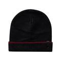 hat contrast stripe with cuff