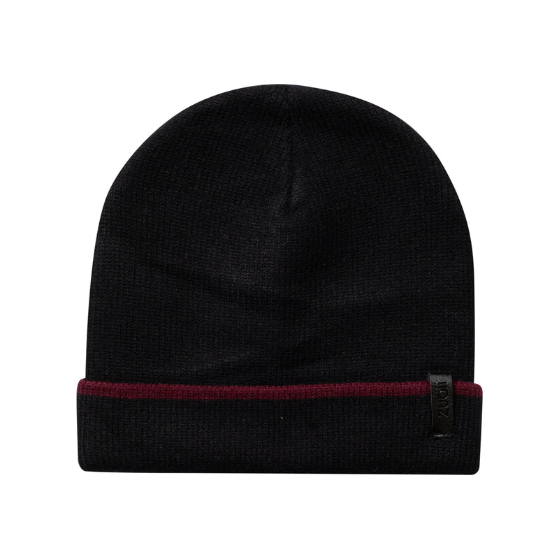 hat contrast stripe with cuff