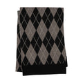 scarf argyle knit