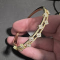 bracelet double diamond