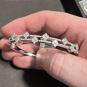 bracelet double diamond