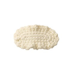 clip crochet oval ruffle