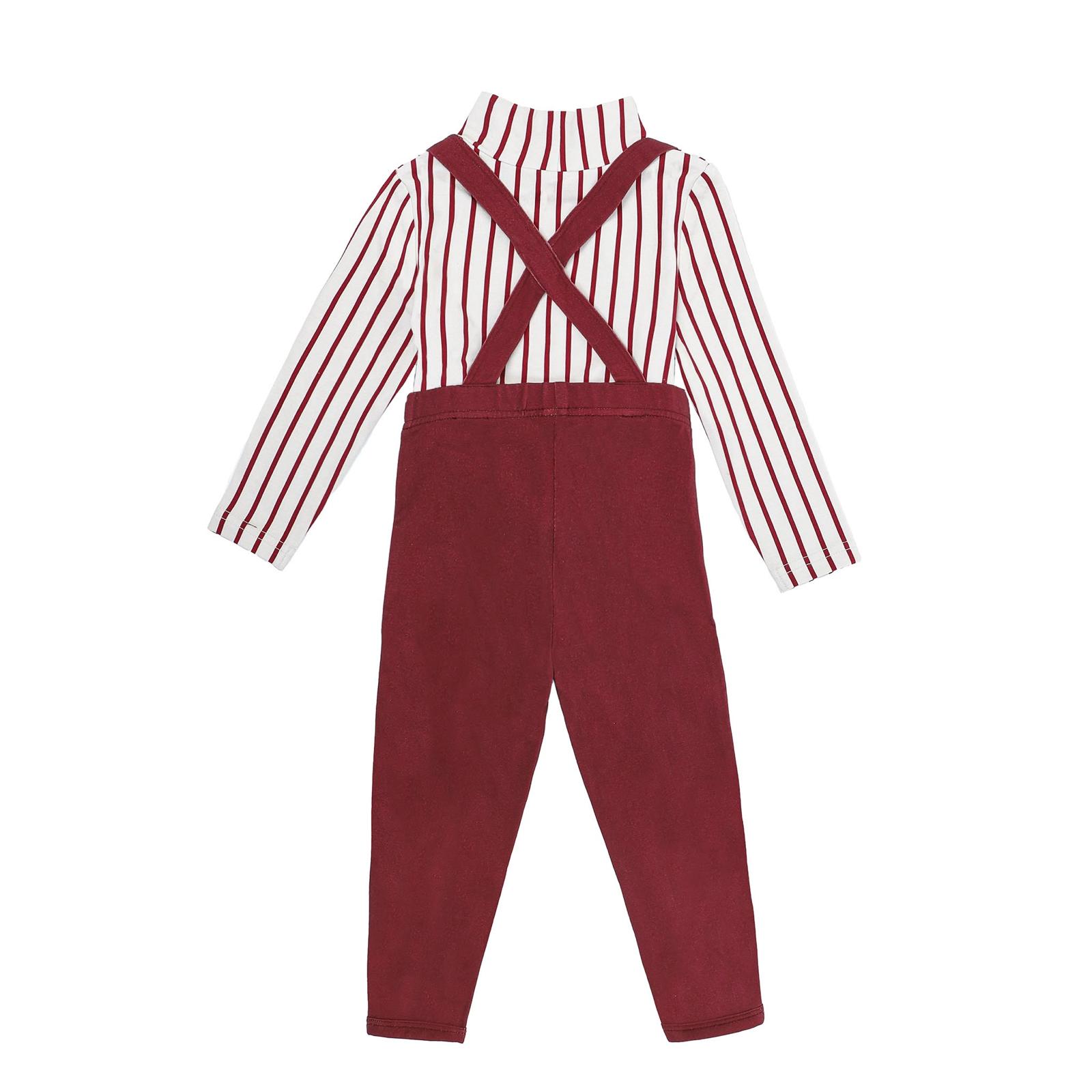 set outfit vertical stripes