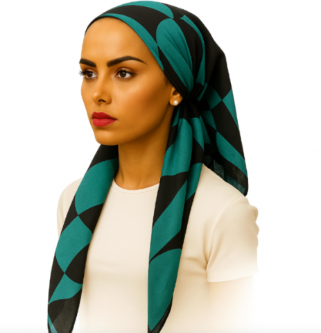 headscarf open pulse point