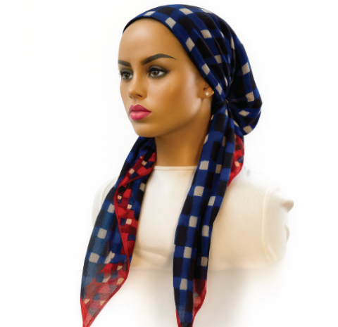 headscarf open harvest weave