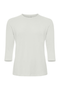 shell 3/4 sleeve viscose and spandex