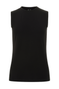 shell sleeveless viscose and spandex