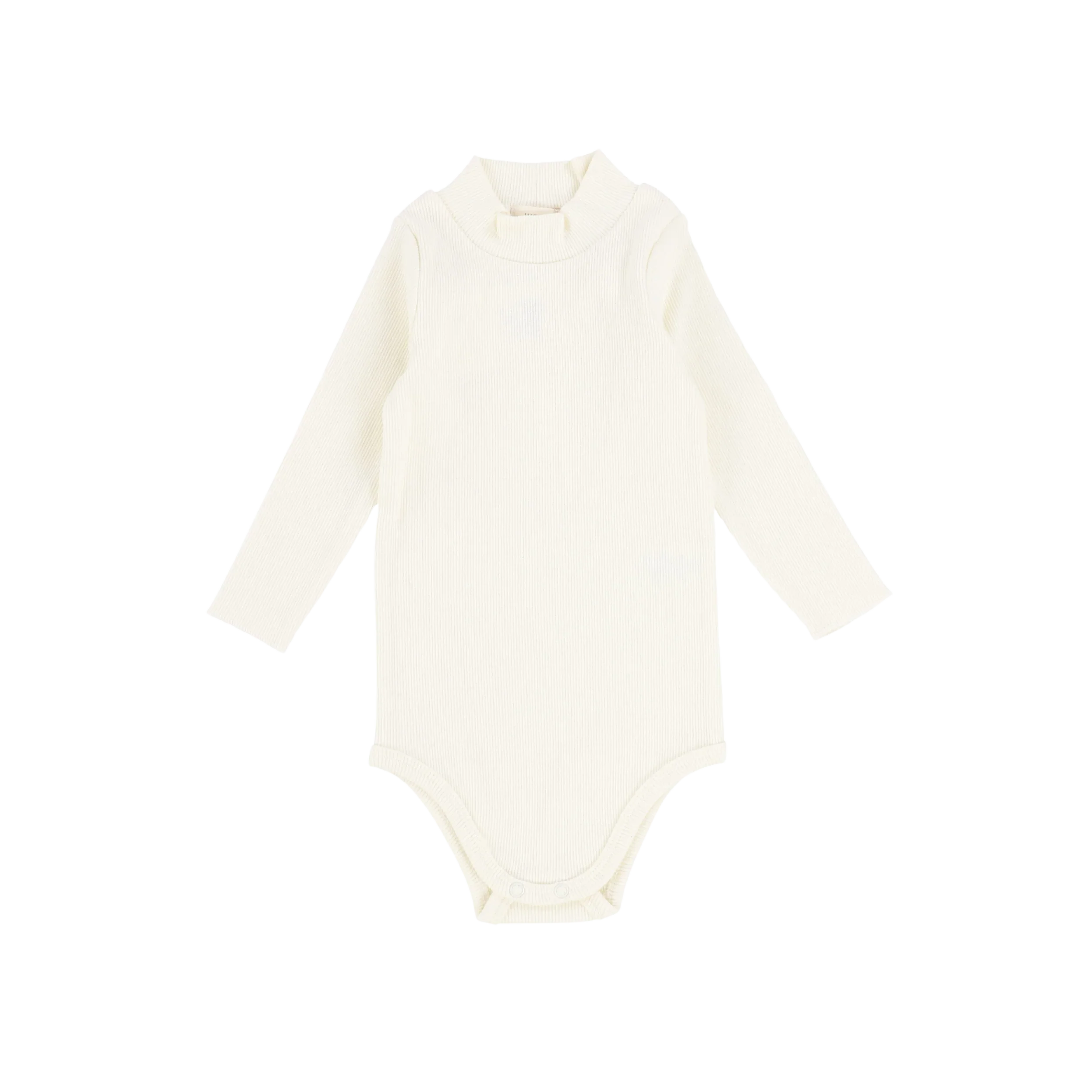 onesie l/s ribbed mockneck