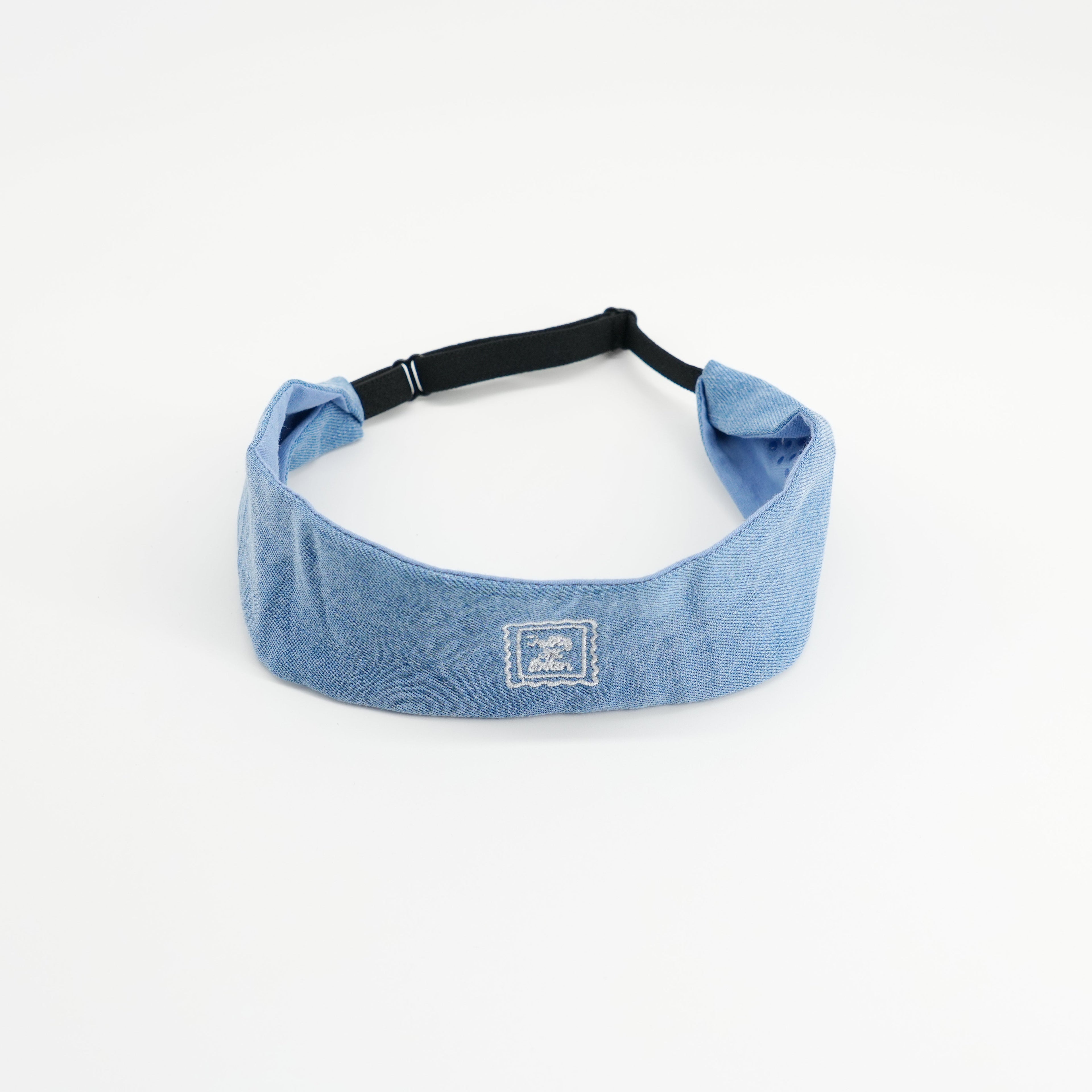 sweatband denim stamp