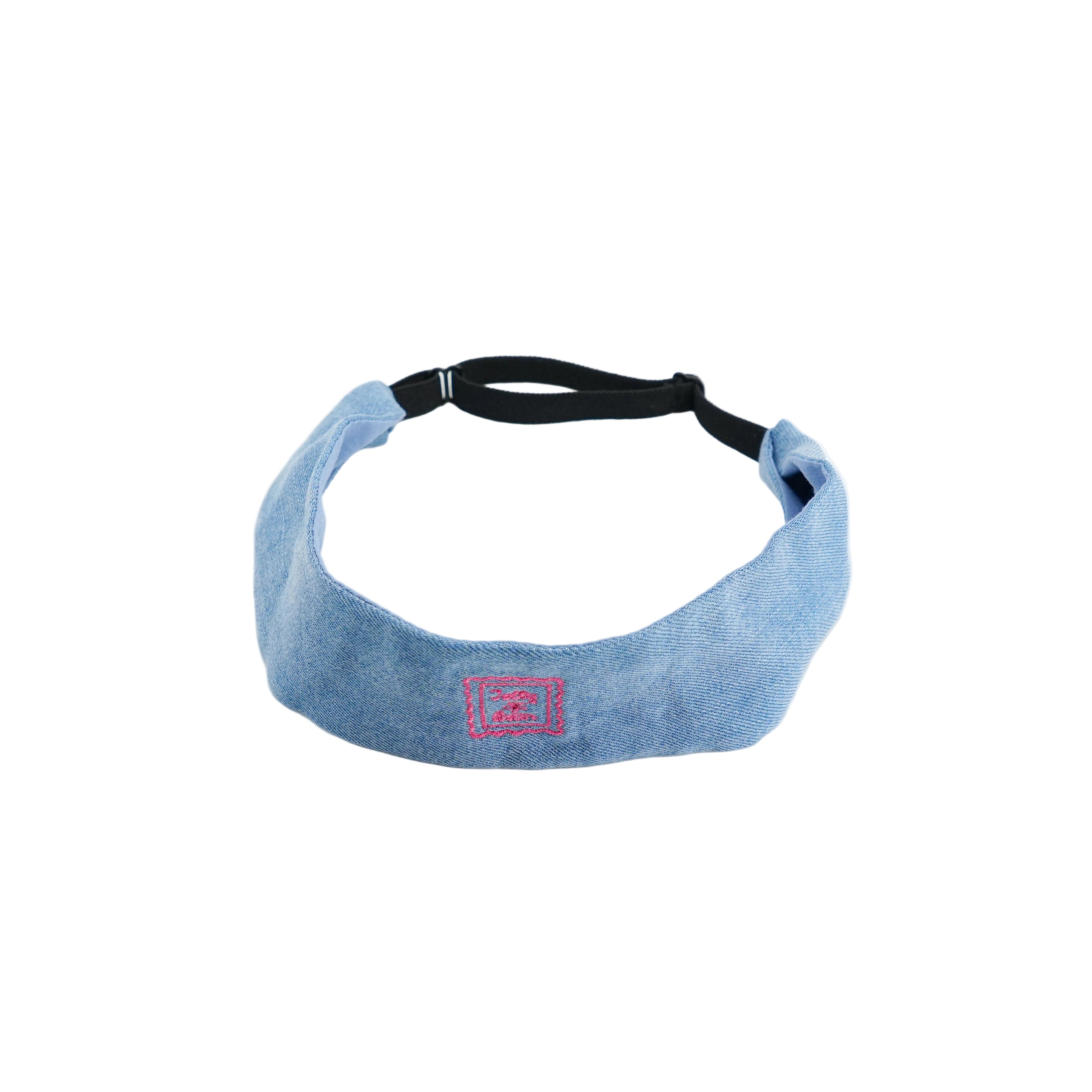 sweatband denim stamp