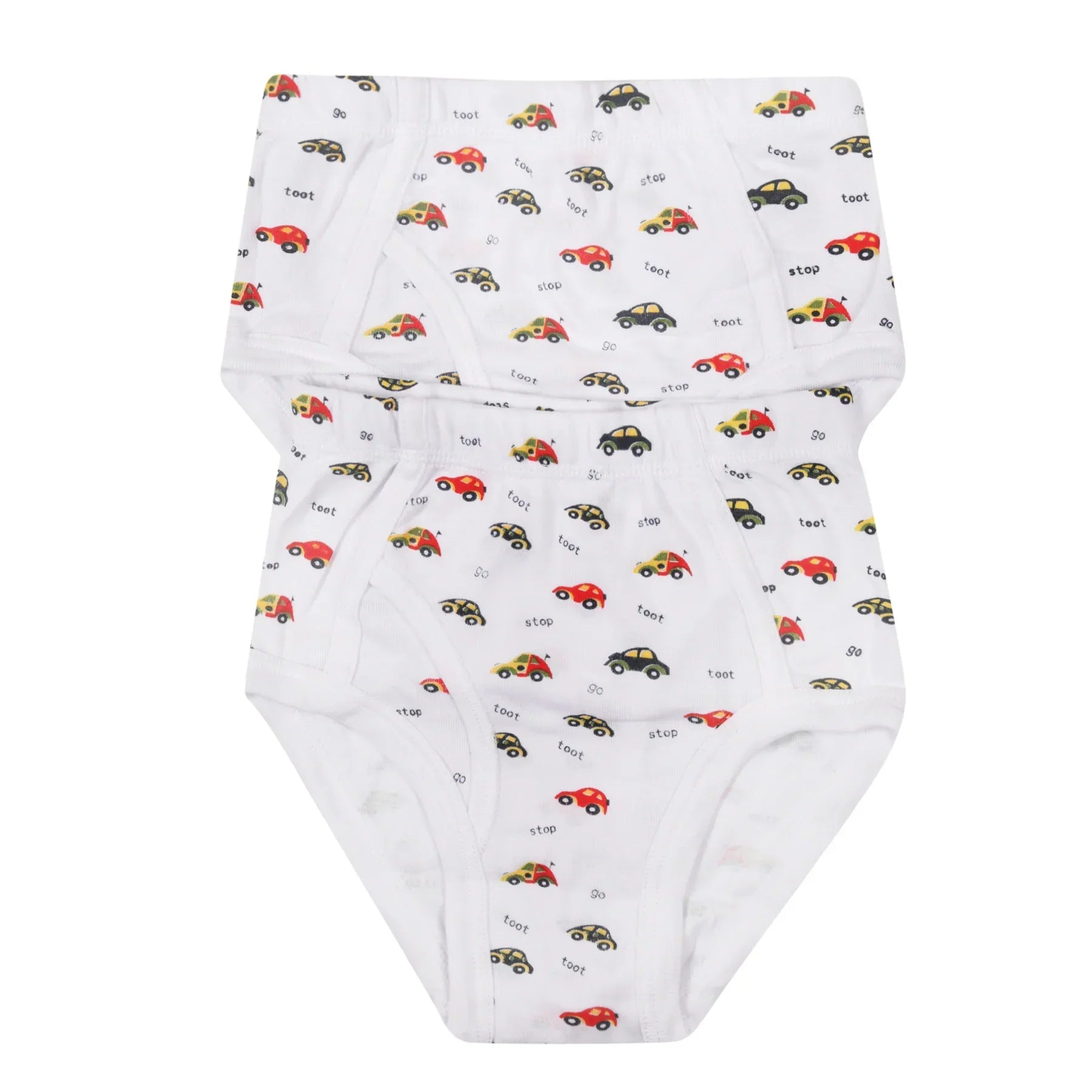 briefs 2pk car print