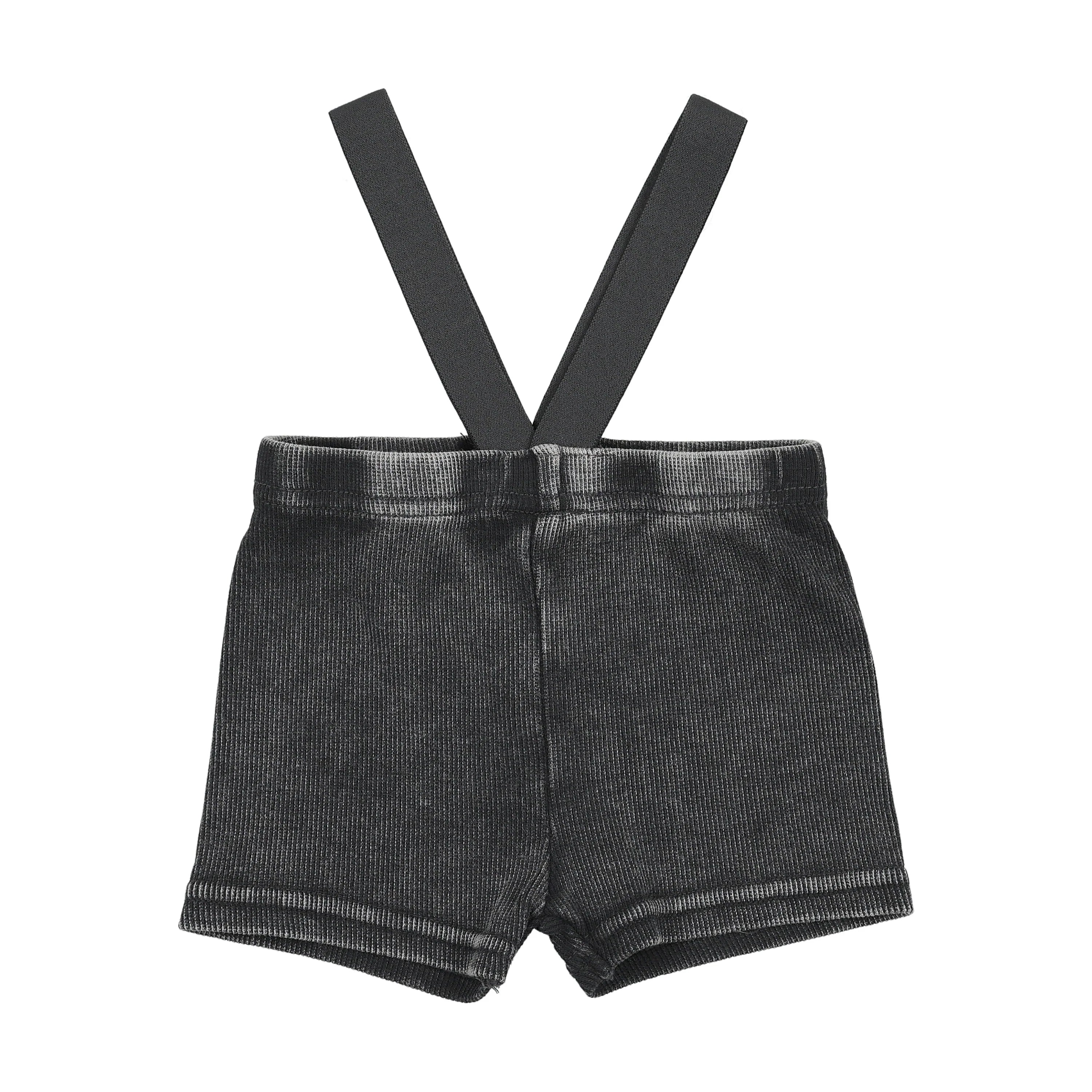 shorts ribbed suspender