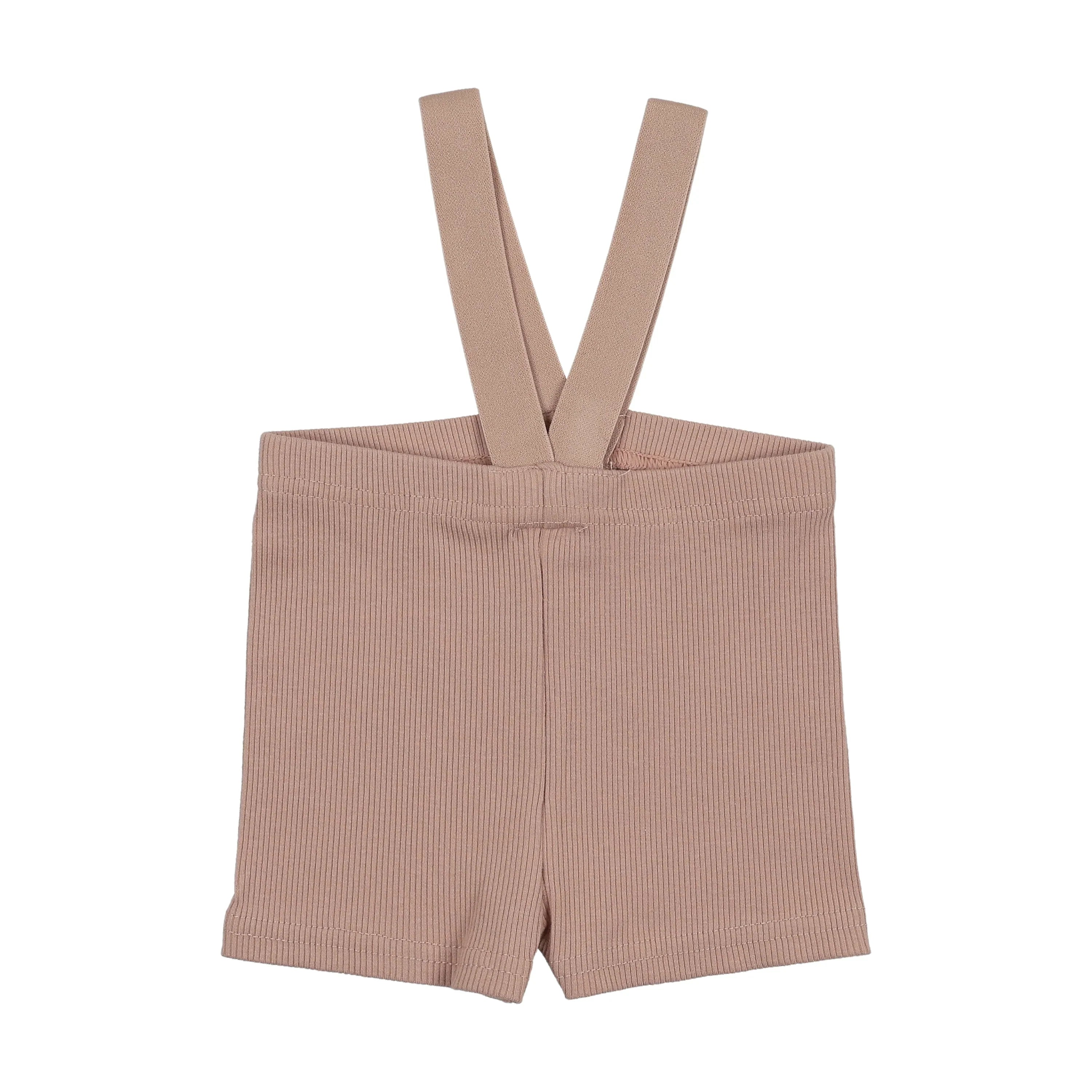 shorts ribbed suspender