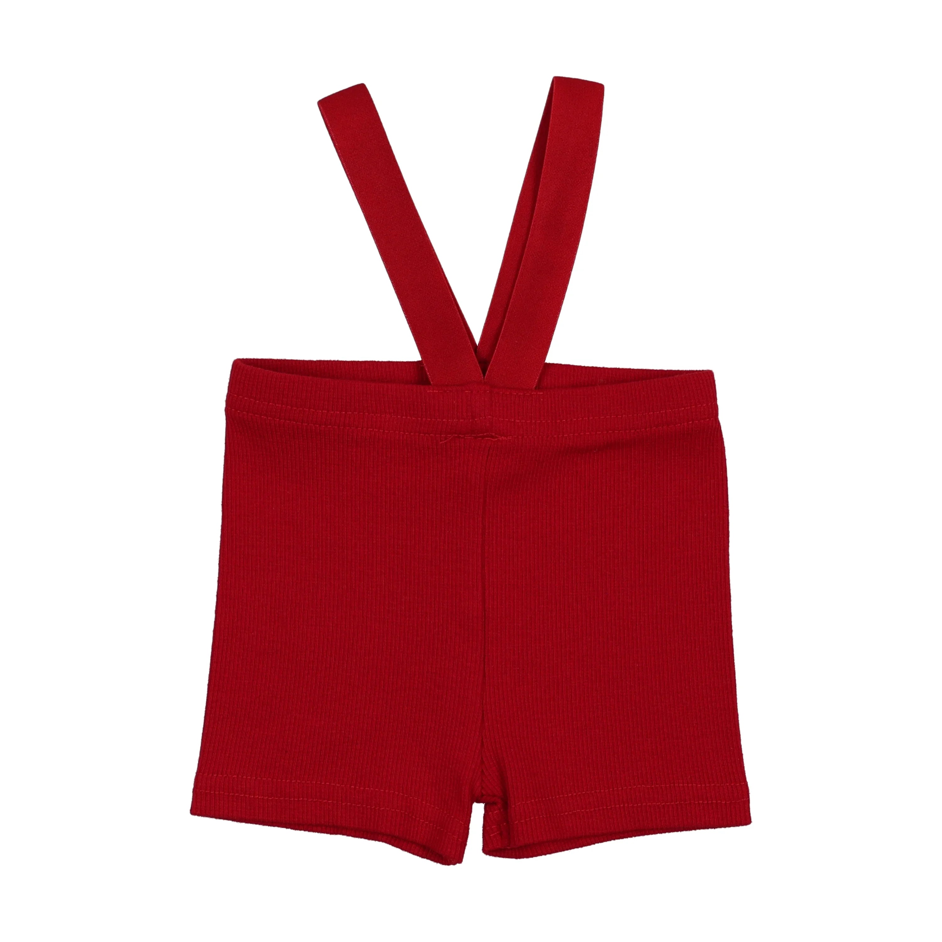 shorts ribbed suspender