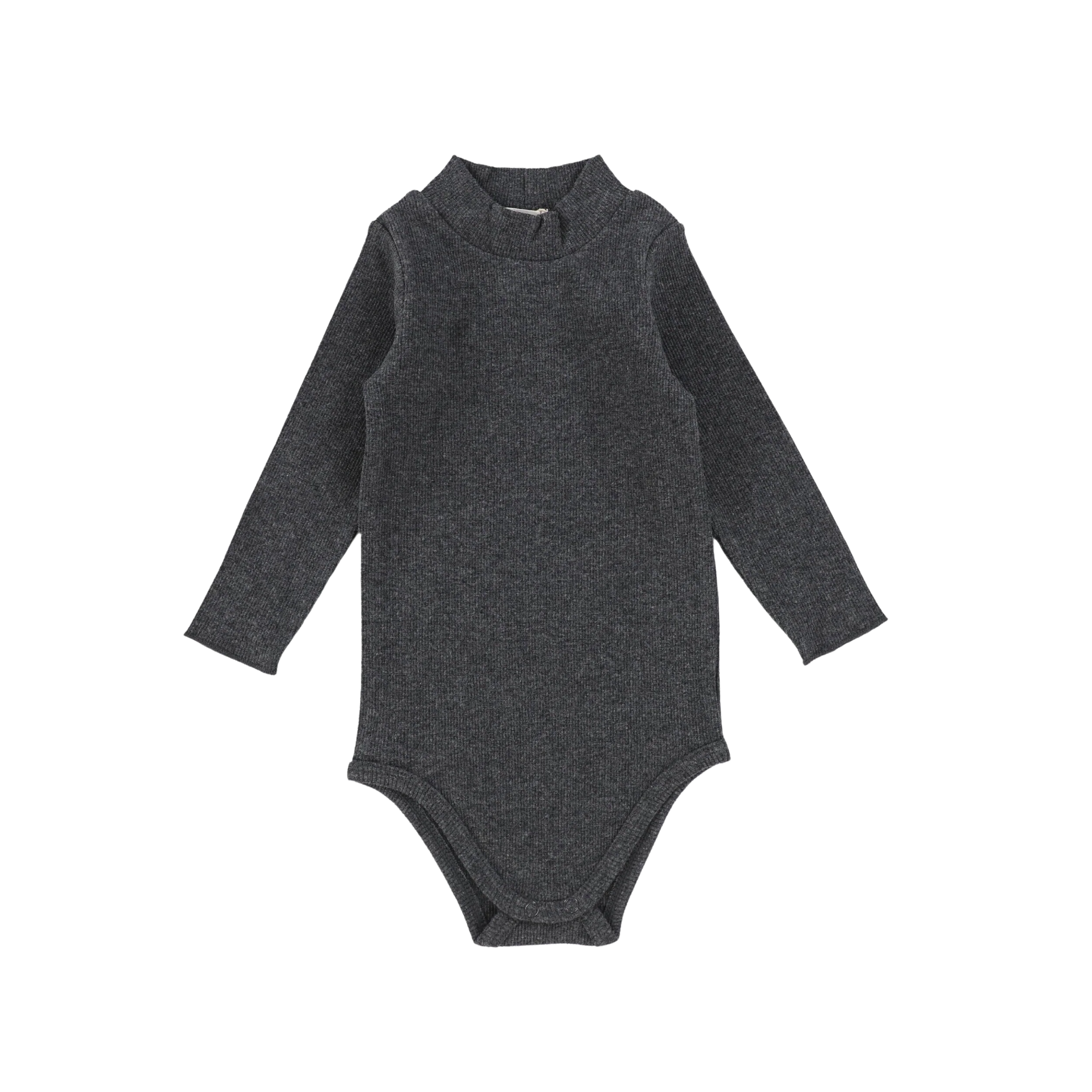 onesie l/s ribbed mockneck