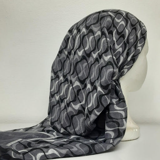 headscarf closed intertwined circles