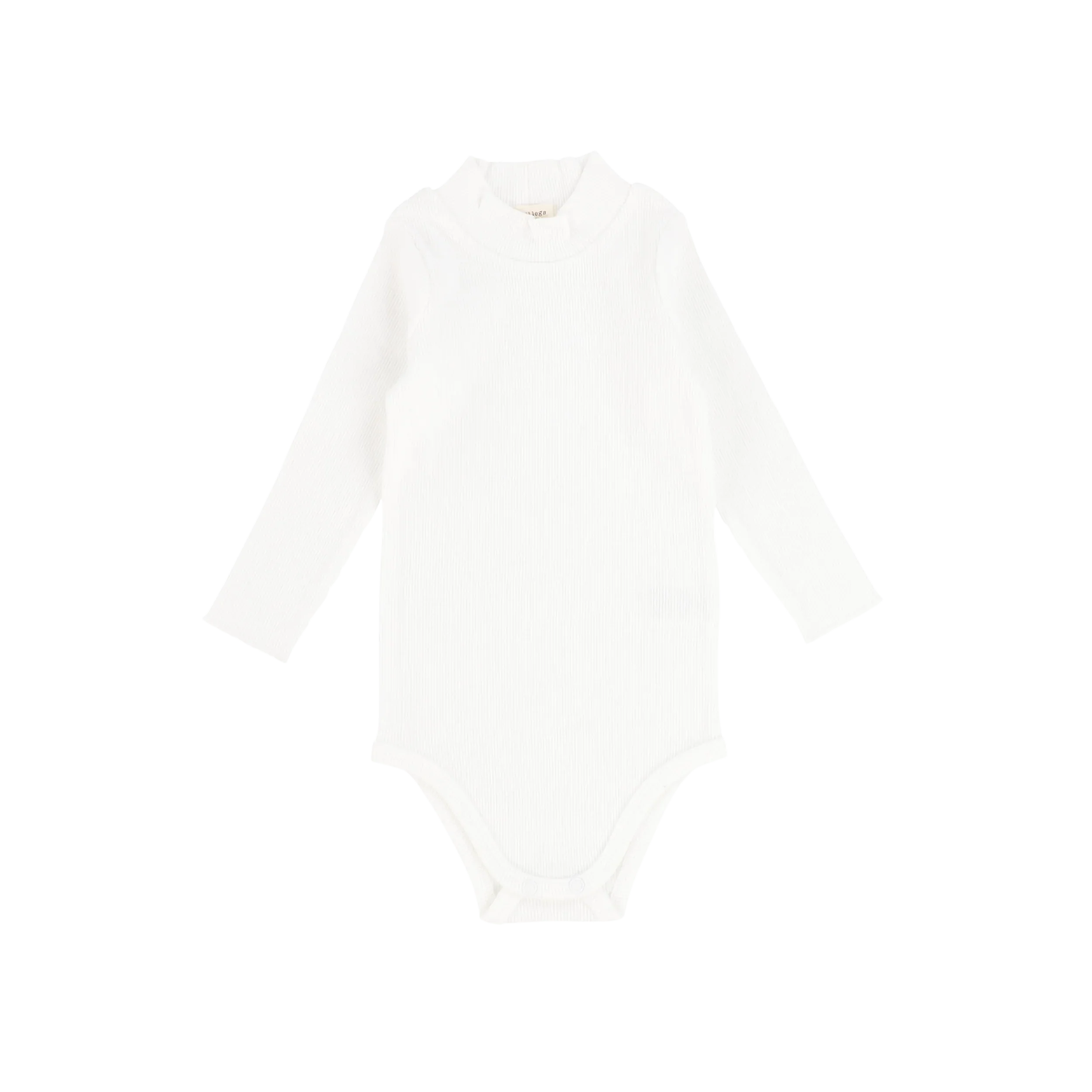 onesie l/s ribbed mockneck